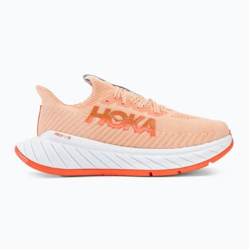 Buty do biegania damskie HOKA Carbon X 3 peach parfait/summer song