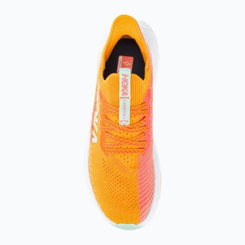Buty do biegania damskie HOKA Carbon X 3 radiant yellow/camellia