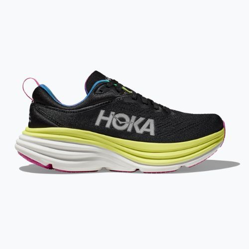 Buty do biegania męskie HOKA Bondi 8 black/citrus glow