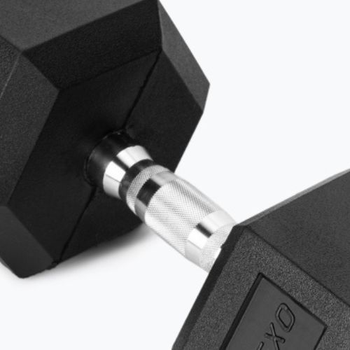 Hantel ogumowany XTREXO Hex 22.5 kg