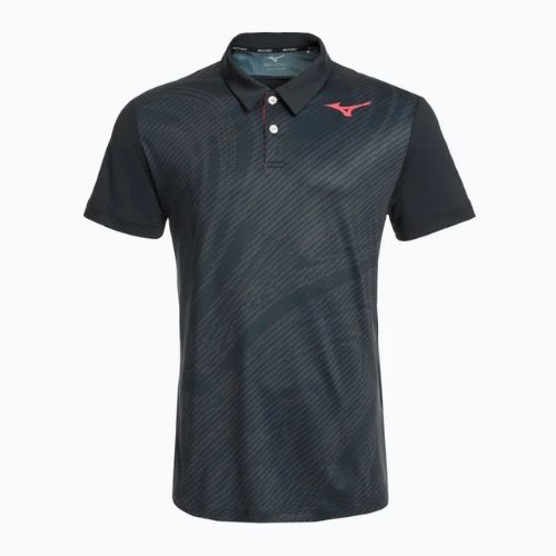 Koszulka polo tenisowa męska Mizuno Charge Shadow Polo black