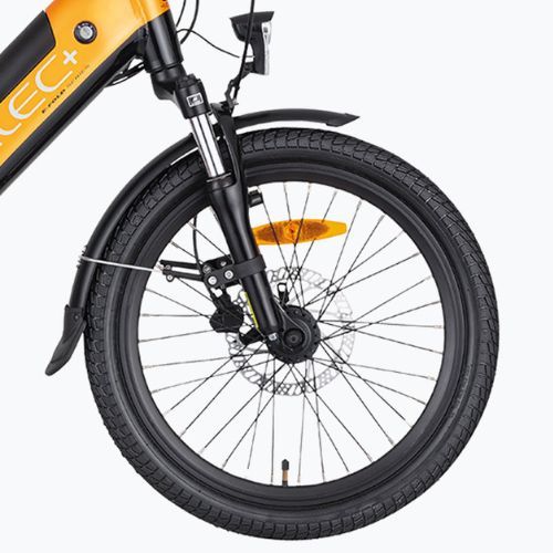 Rower elektryczny składany LOVELEC Fornax 36V 15Ah 540Wh yellow