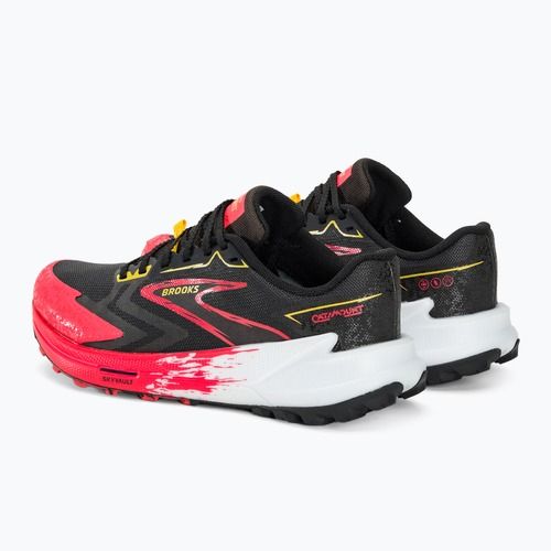 Buty do biegania damskie Brooks Catamount 3 black/diva pink/lemon chrome