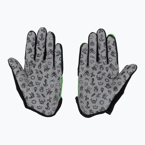 Rękawiczki rowerowe dziecięce woom Tens green