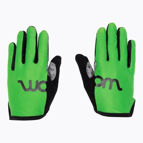 Rękawiczki rowerowe dziecięce woom Tens green