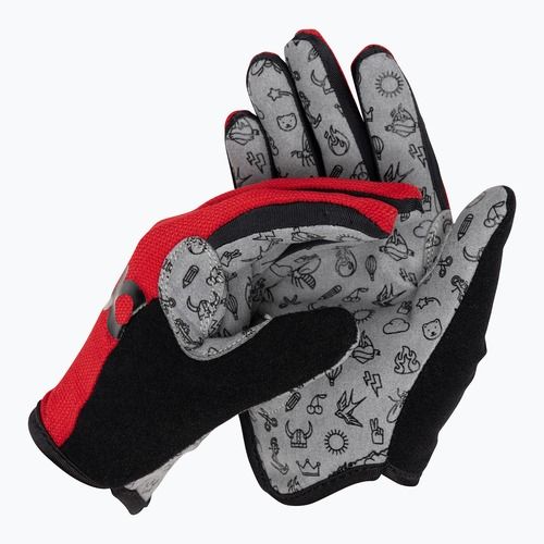 Rękawiczki rowerowe dziecięce woom Tens red