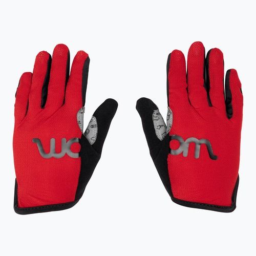 Rękawiczki rowerowe dziecięce woom Tens red
