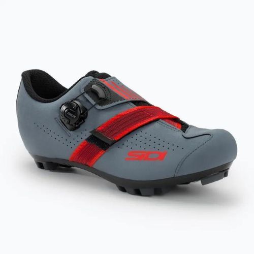 Buty rowerowe MTB męskie Sidi MTB Aertis grey/red