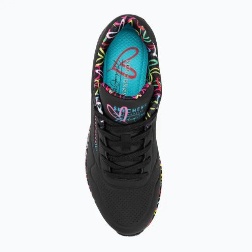 Buty damskie SKECHERS Uno Loving Love black