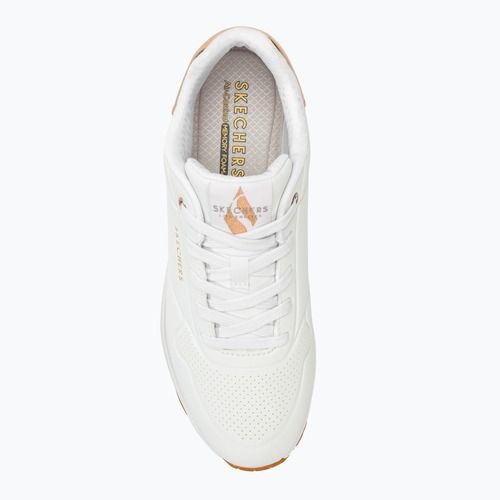 Buty damskie SKECHERS Uno Golden Air white/mesh