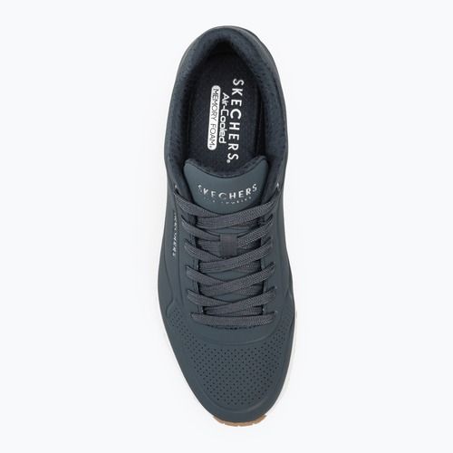 Buty męskie SKECHERS Uno Stand On Air navy/white