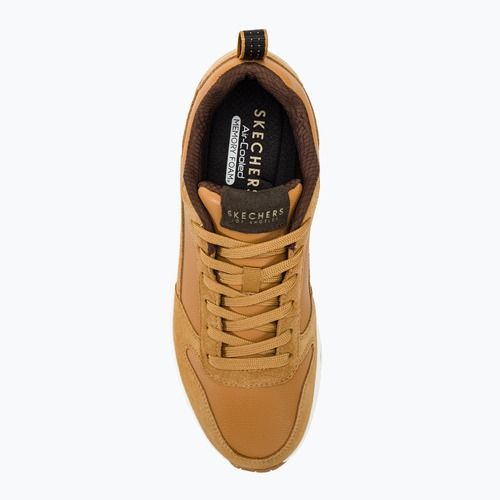 Buty męskie SKECHERS Uno Stacre whiskey/white