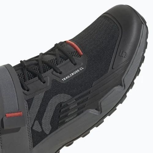 Buty rowerowe MTB męskie adidas FIVE TEN Trailcross Clip In core black/grey three/red