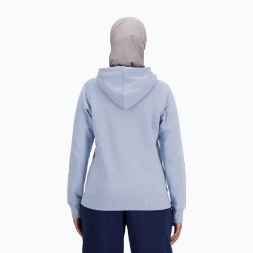Bluza damska New Balance Core Fleece Hoodie light purple