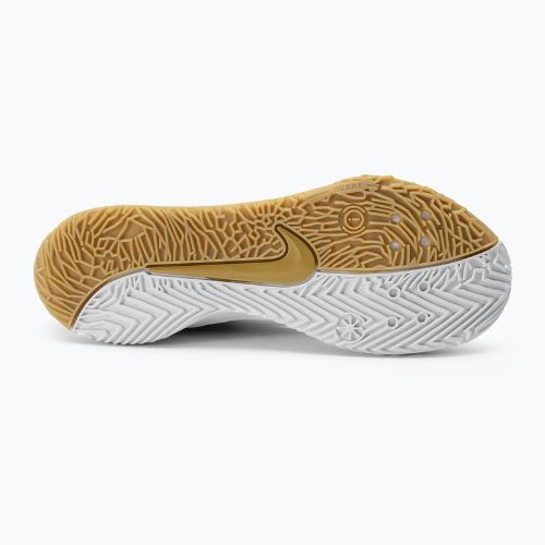 Buty do siatkówki Nike Zoom Hyperace 3 white/mtlc gold-photon dust