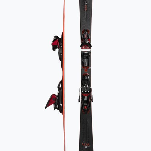 Narty zjazdowe damskie Rossignol Nova 14 K + wiązania NX 12 Konect GW matte black/metallic black