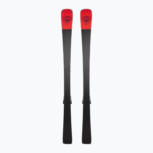 Narty zjazdowe damskie Rossignol Nova 14 K + wiązania NX 12 Konect GW matte black/metallic black