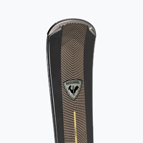 Narty zjazdowe damskie Rossignol Nova 8 + wiązania Xpress W 11 GW dark grey/gold