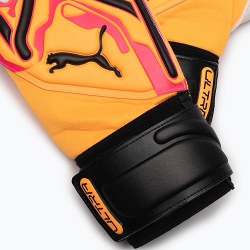 Rękawice bramkarskie PUMA Ultra Pro RC sunset glow/sun stream/puma black