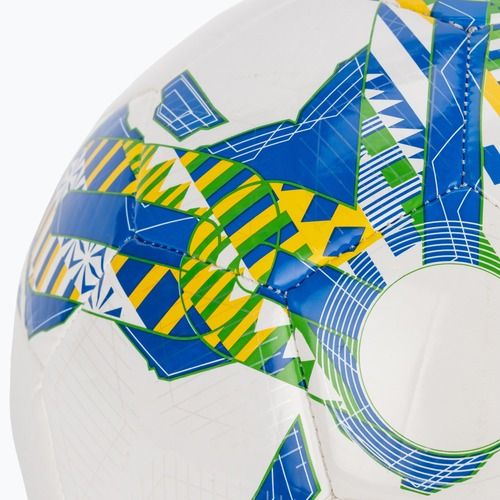 Piłka do piłki nożnej PUMA Orbita 6 FanwearCapsule MS puma white/pele yellow/puma green rozmiar 5