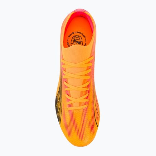 Buty piłkarskie PUMA Ultra Match FG/AG sunset glow/puma black/sun stream