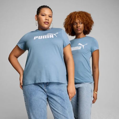 Koszulka damska PUMA ESS Logo Tee zen blue