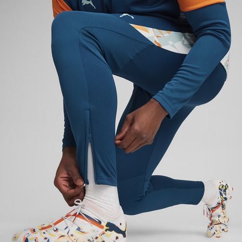 Spodnie piłkarskie męskie PUMA Neymar JR Creativity Training ocean tropic/hot heat