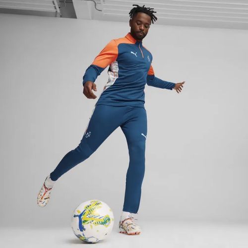 Spodnie piłkarskie męskie PUMA Neymar JR Creativity Training ocean tropic/hot heat