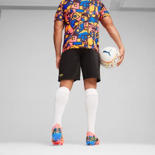 Spodenki piłkarskie męskie PUMA Neymar Jr puma black/sunset glow