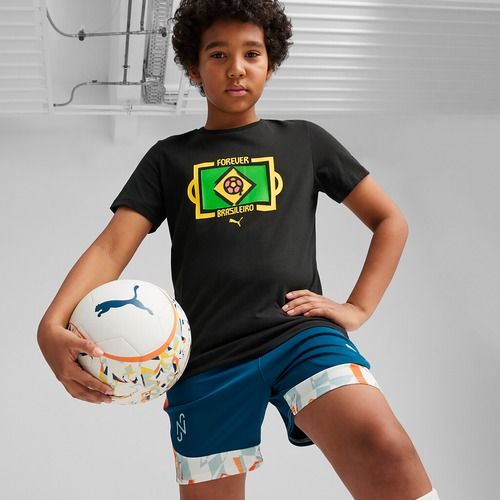 Koszulka piłkarska dziecięca PUMA Neymar Jr Tee puma black