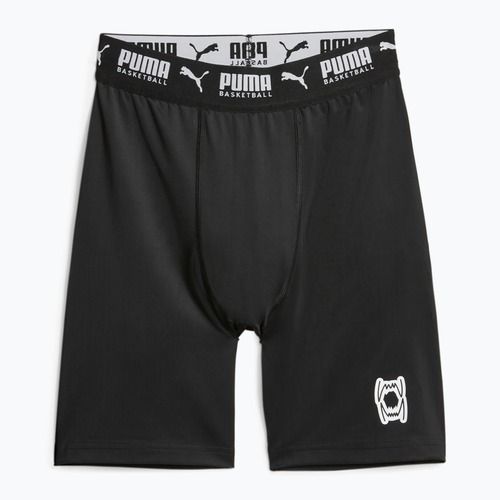 Spodenki koszykarskie męskie PUMA Hoops Team Baselayer puma black