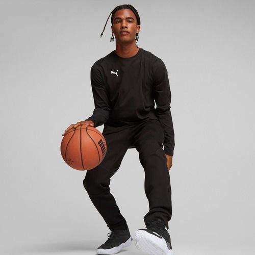 Longsleeve koszykarski męski PUMA Hoops Team Drycell LS Tee puma black