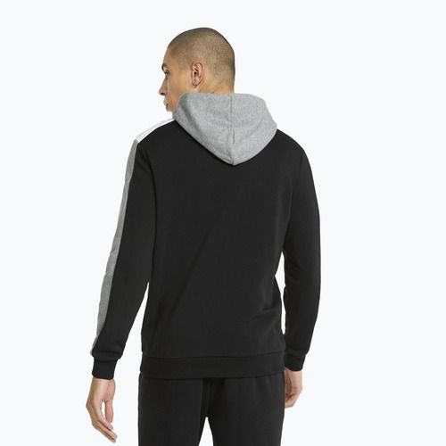 Bluza męska PUMA ESS+ Block Hoodie TR puma black