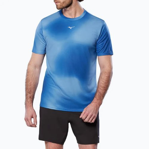 Koszulka do biegania męska Mizuno Core Graphic Tee federal blue