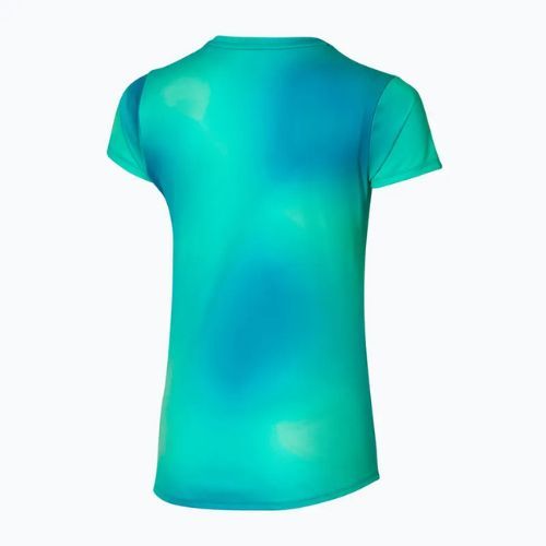 Koszulka do biegania damska Mizuno Impulse Core Graphic Tee eggshell blue