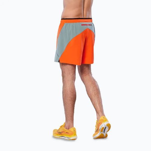 Spodenki do biegania męskie Mizuno Alpha 5.5" nasturtium/lead