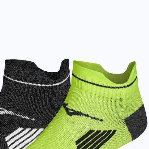 Skarpety Mizuno Active Training Mid 2 pary lime/black