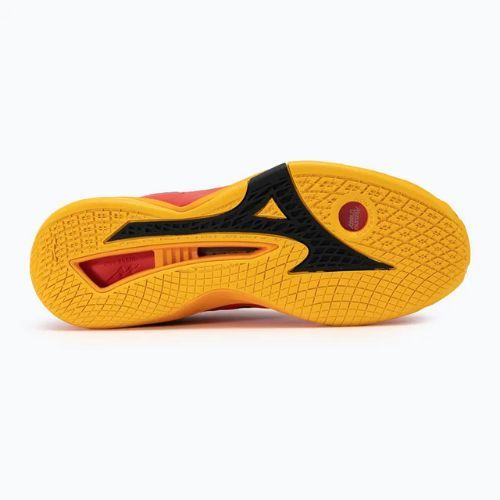 Buty do piłki ręcznej Mizuno Wave Stealth Neo radiant red/white/carrot curl
