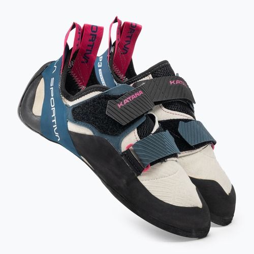 Buty wspinaczkowe damskie La Sportiva Katana white/storm blue