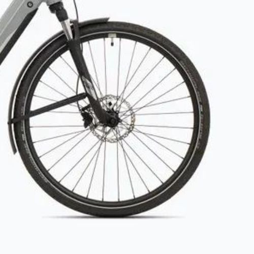 Rower elektryczny Superior eXR 6050 BLS Touring 36V 13.4Ah 500Wh gloss gray/chrome silver
