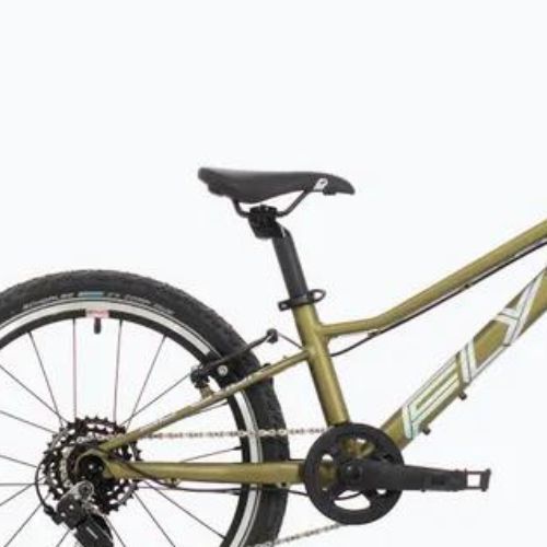 Rower dziecięcy Superior F.L.Y. 20 VB matte olive metallic/hologram chrome