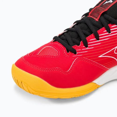 Buty do siatkówki Mizuno Cyclone Speed 4 radiant red/white/carrot curl