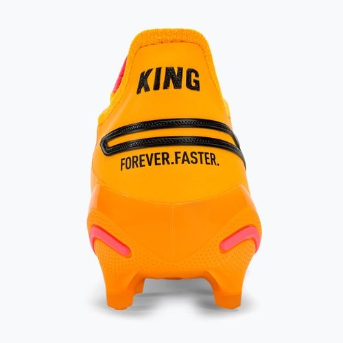 Buty piłkarskie PUMA King Ultimate Fg/Ag sun stream/puma black/sunset glow