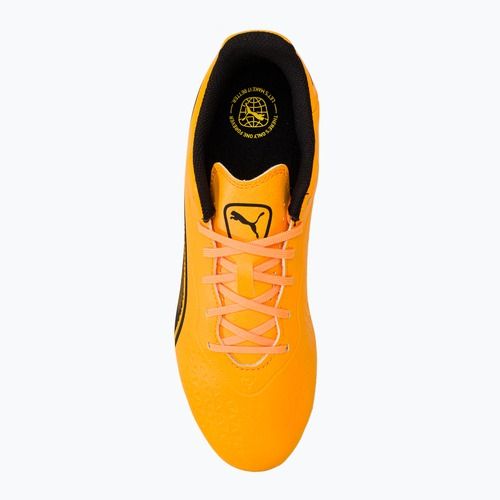 Buty piłkarskie PUMA King Match Fg/Ag sun stream/puma black/sunset glow