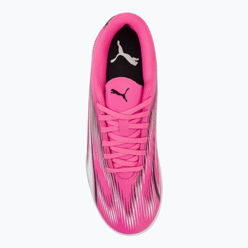 Buty piłkarskie dziecięce PUMA Ultra Play TT Jr poison pink/puma white/puma black