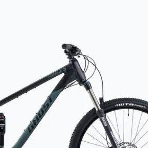 Rower górski GHOST Kato FS Essential 29 black/metallic green bay matt