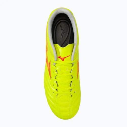 Buty piłkarskie Mizuno Monarcida Neo III Select MD safety yellow/fiery coral 2