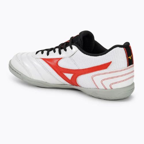 Buty piłkarskie Mizuno MRL Sala Club In white/ radiant red