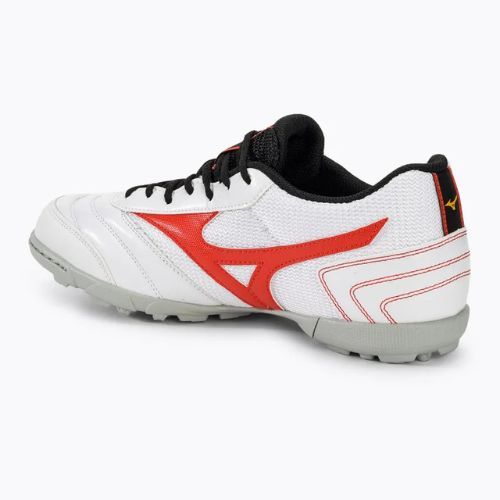 Buty piłkarskie dziecięce Mizuno MRL Sala Club TF Jr white/radiant red