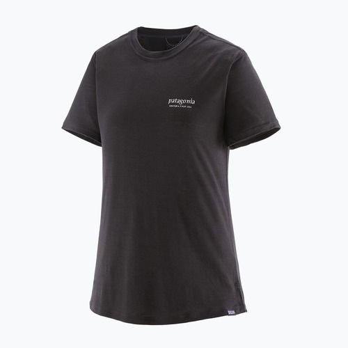 Koszulka damska Patagonia Cap Cool Merino Blend Graphic Shirt heritage header/black